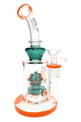 Small Stemless GoG 'Rona Virus Perc Water Pipe - WP2116