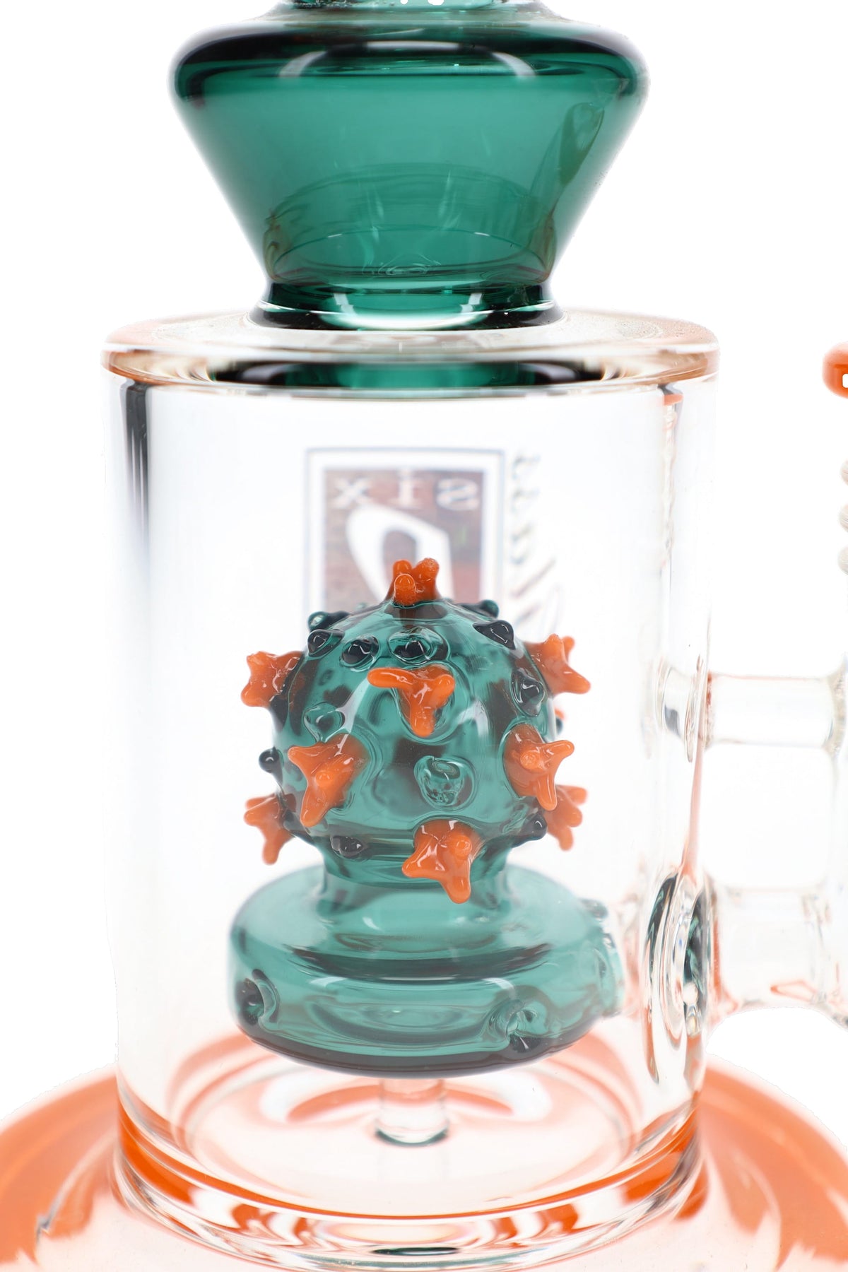 Small Stemless GoG 'Rona Virus Perc Water Pipe - WP2116
