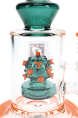 Small Stemless GoG 'Rona Virus Perc Water Pipe - WP2116