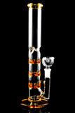 Medium GoG Straight Shooter Water Pipe with Triple Vortex Percs - WP2872
