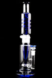 Large Fluid Filled Coil GoG Straight Shooter Water Pipe with Showerhead Perc - WP2873