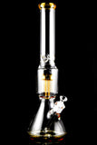 Large Glass on Glass Beaker Water Pipe with Tree Perc - WP2882
