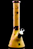 Large Metallic Spider Glass on Glass Beaker Water Pipe - WP2891