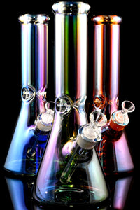 Thick Metallic GoG Beaker Water Pipe - WP2892