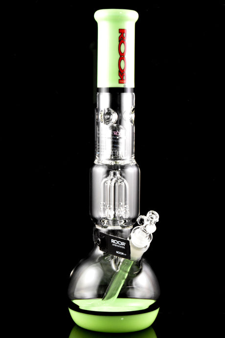 RooR Tech 14" Multicolor Bubble Base GoG Water Pipe with Tree Perc - WP2928