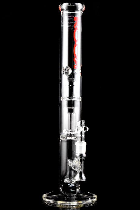 RooR Tech 18" 5mm Thick GoG Straight Shooter Water Pipe with Multi Percs - WP2935