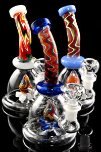 Small Stemless Reverse GoG Water Pipe with Sprinkler Perc - WP2962
