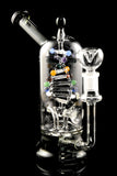 Small Stemless GoG Colorful Double Helix Water Pipe - WP2964