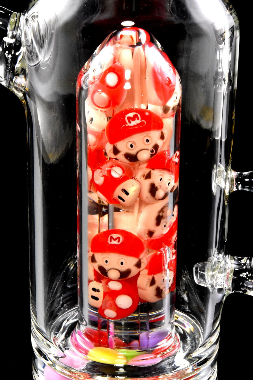 Clear GoG Stemless Mushroom Character Water Pipe - WP2969