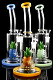 Medium Bent Neck GoG Straight Shooter Water Pipe with Pineapple Perc - WP2982
