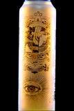 Large Multicolor Egyptian Frosted GoG Straight Shooter Water Pipe - WP2987