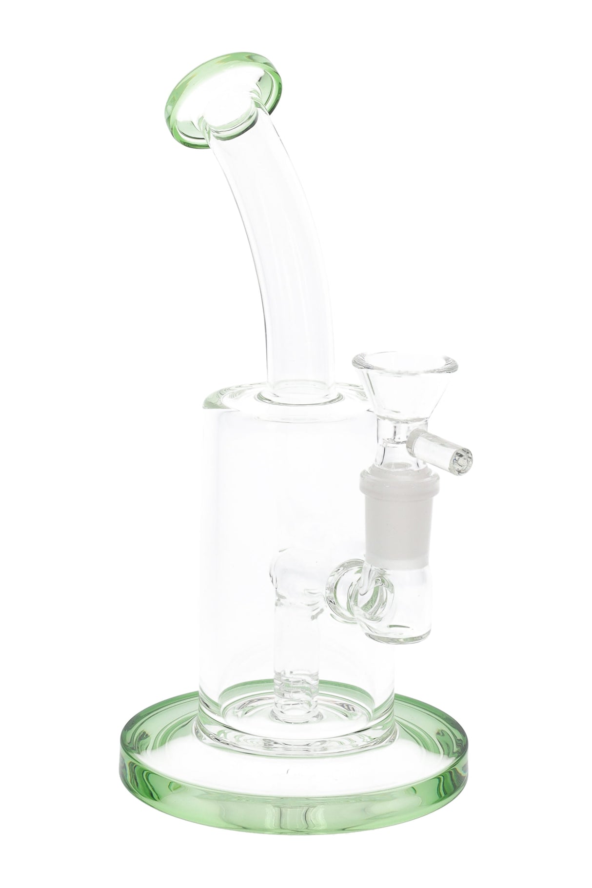 7.5" Small GoG Straight Shooter Stemless Water Pipe with Inline Stem - WP2997
