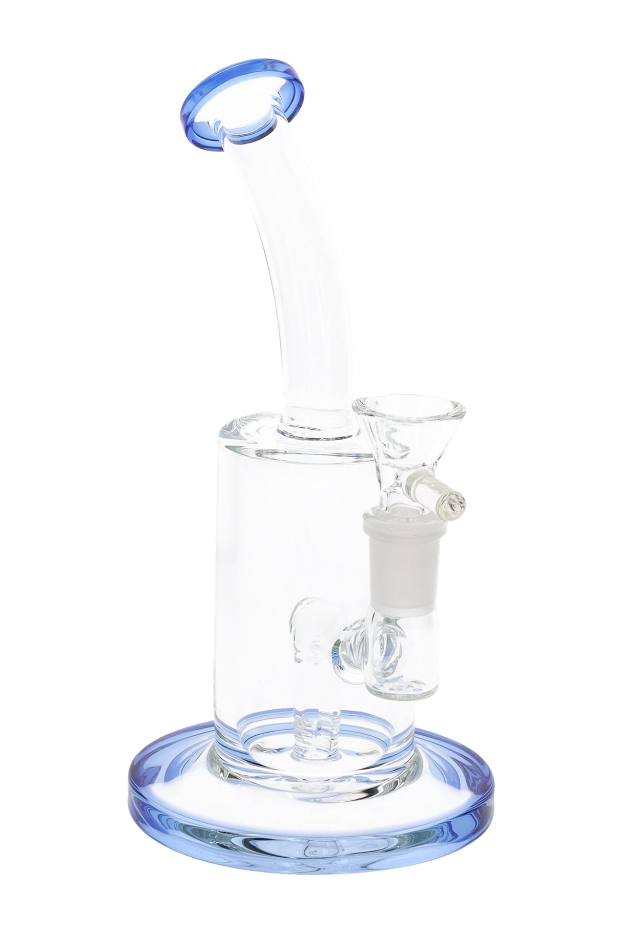 7.5" Small GoG Straight Shooter Stemless Water Pipe with Inline Stem - WP2997