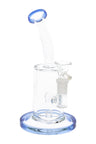 7.5" Small GoG Straight Shooter Stemless Water Pipe with Inline Stem - WP2997