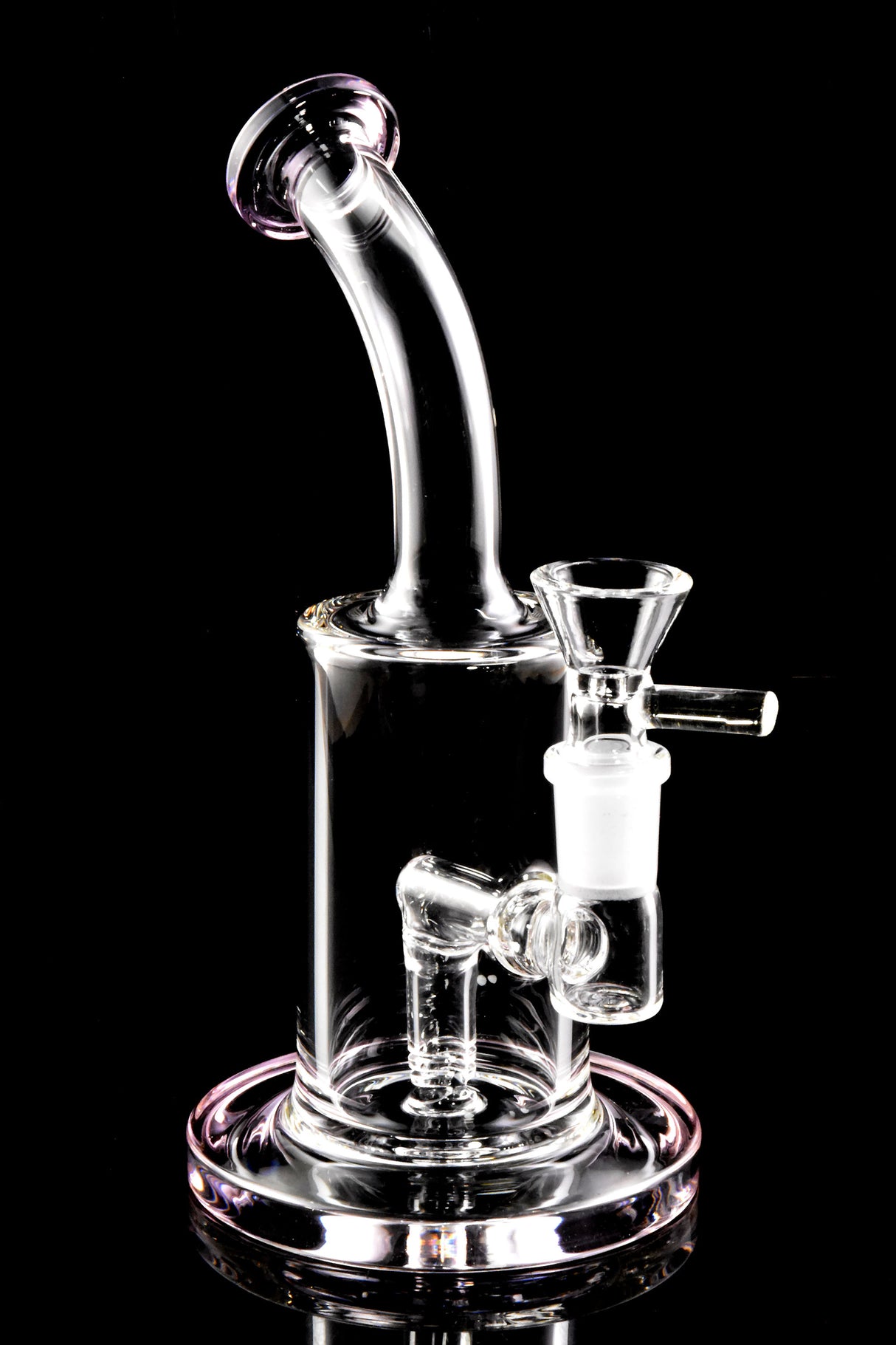 7.5" Small GoG Straight Shooter Stemless Water Pipe with Inline Stem - WP2997