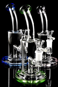 Small GoG Straight Shooter Stemless Water Pipe with Inline Stem - WP2997