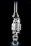 "The Goliath" Large Glass Spiral Recycler Water Pipe with Showerhead Tree Perc - WP3013