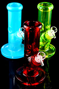 Small 9mm Thick Colorful GoG Straight Shooter Water Pipe - WP3018