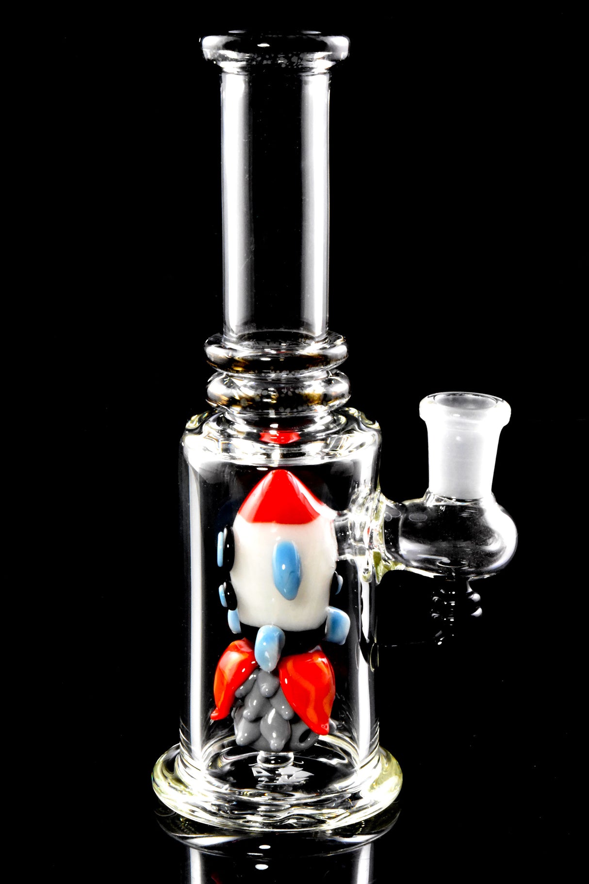 (US Made) 7.5" Rocket Ship Mini Beaker (No Bowl) - WP3021