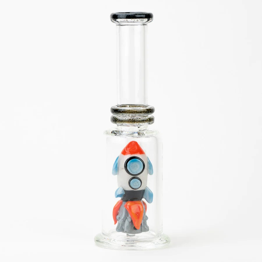 (US Made) 7.5" Rocket Ship Mini Beaker (No Bowl) - WP3021