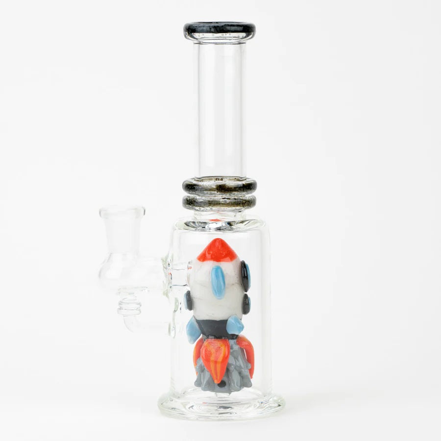 (US Made) 7.5" Rocket Ship Mini Beaker (No Bowl) - WP3021