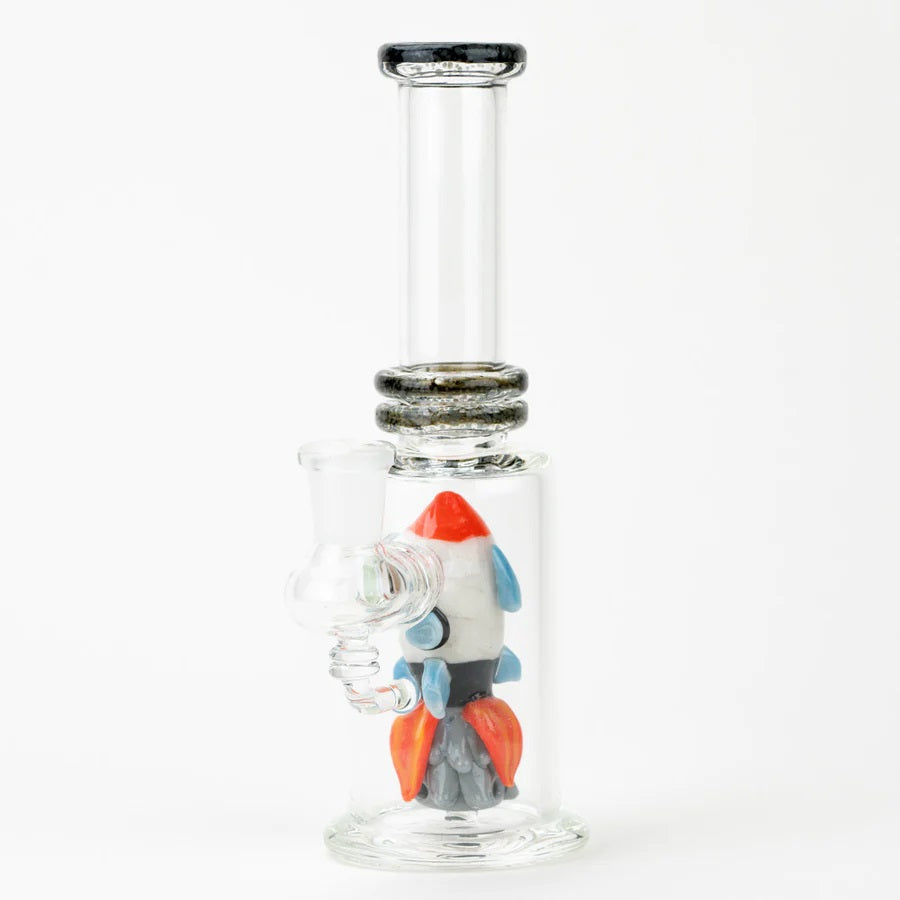 (US Made) 7.5" Rocket Ship Mini Beaker (No Bowl) - WP3021