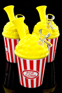 Small Popcorn Bin Water Pipe - WP3053