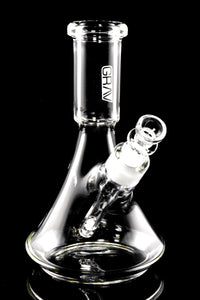 Grav Small Deco Beaker Water Pipe - WP3056