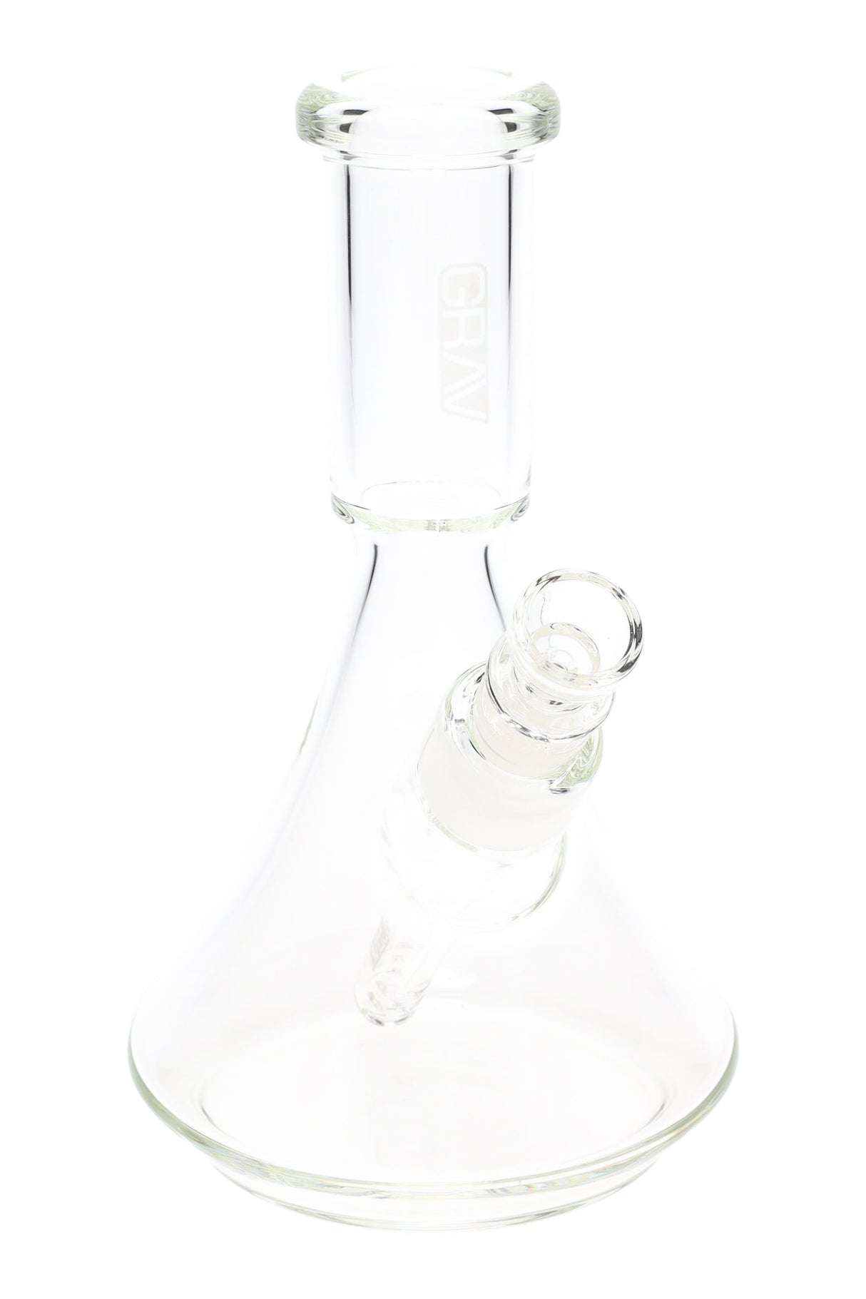 Grav Small Deco Beaker Water Pipe - WP3056