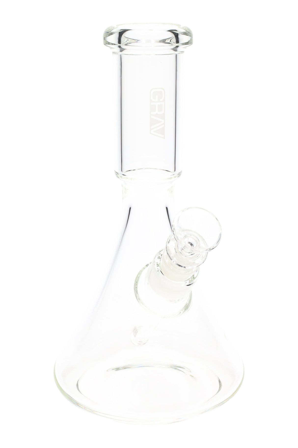 Grav Medium Deco Beaker Water Pipe - WP3057