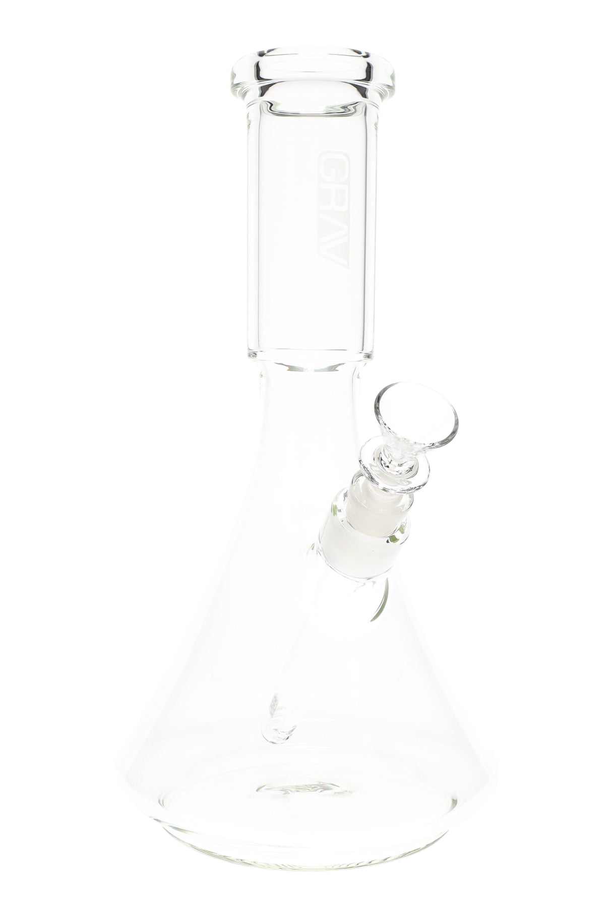 Grav Large Deco Beaker Water Pipe - WP3058