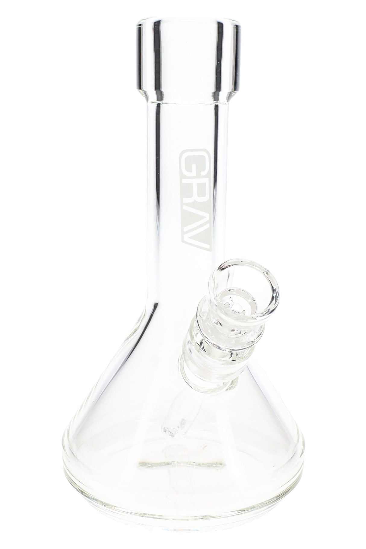 GRAV Mini Beaker Glass Bong – 6″ – Clear