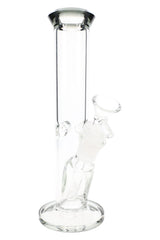 Straight Tube Glass Bong “Color Pop” – 9″ – Assorted Colors