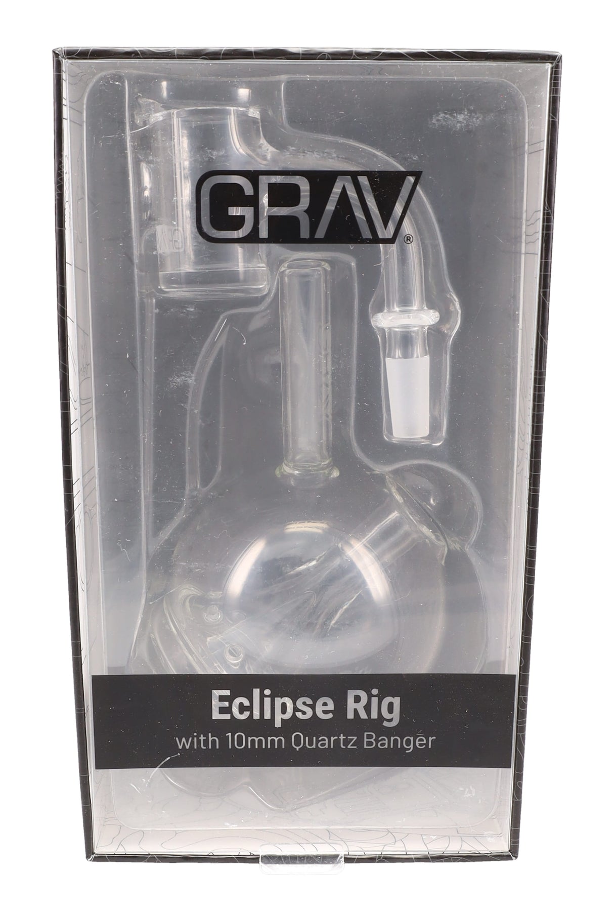 GRAV 7.5″ Eclipse Dab Rig – 10 mm Clear