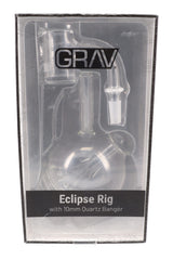 GRAV 7.5″ Eclipse Dab Rig – 10 mm Clear