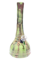 Ancient Creations 9″ Gold Sunburst Ceramic Beaker Bong