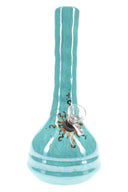 Ancient Creations 9″ Gold Sunburst Ceramic Beaker Bong