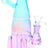 Multicolor rocket ship glass bong, 7½″ tall with angled mouthpiece, skull joint detail and included herb bowl for dry herb use.