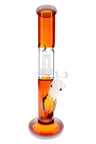 Colored Glass Straight Shooter Bong “Line Driver” – 12″ – Assorted Colors