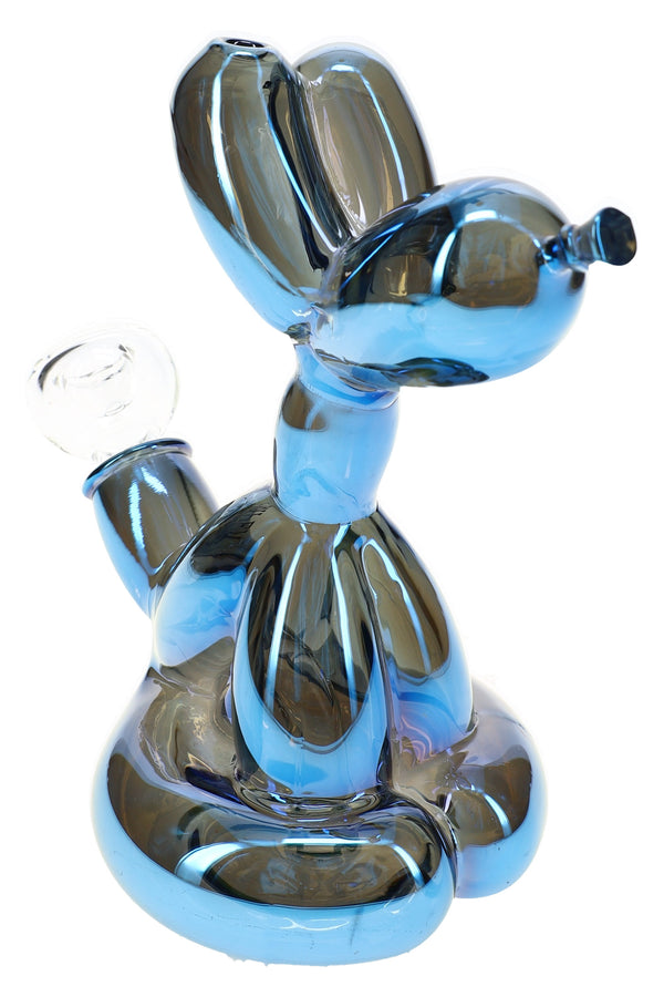 Hemper 5.5-inch balloon dog glass bong with diffused downstem
