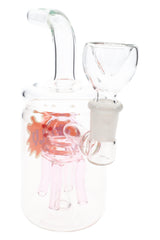 Hemper Jellyfish Jar Glass Bong – 7″
