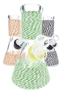 Glass Beaker Bong Gift Set “Starter Stack” – Ice Pinch – 8″