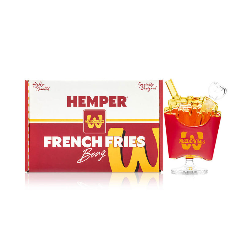 Hemper Weedonald’s French Fry Glass Bong – 6″