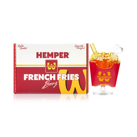 Hemper Weedonald’s French Fry Glass Bong – 6″