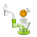 4.5" Goody Glass Big Face Mini Dab Rig 4-Piece Kit – WP3521
