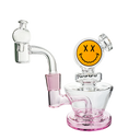 4.5" Goody Glass Big Face Mini Dab Rig 4-Piece Kit – WP3521