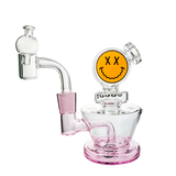4.5" Goody Glass Big Face Mini Dab Rig 4-Piece Kit – WP3521