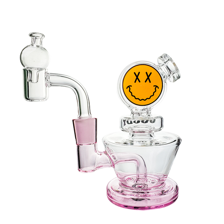 4.5" Goody Glass Big Face Mini Dab Rig 4-Piece Kit – WP3521