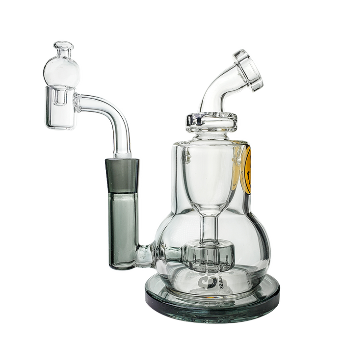 Goody Glass 5.5" The Chief Mini Dab Rig 4-Piece Kit – WP3522