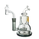 Goody Glass 5.5" The Chief Mini Dab Rig 4-Piece Kit – WP3522